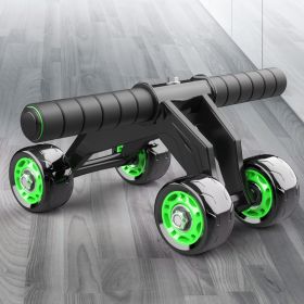 Four-Wheeled Abdominal Roller Home Exercise Abdominal Muscle Fitness Equipment