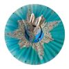 Blue Girls Ballet Dress Swan Costume Kids Dance Dress Embroidery Sequin Ballet Tutu Gauze Skirt