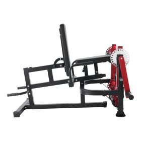 Leg Extension and Curl Machine, Seated Leg Rotary Extension for Thigh, Adjustable Lower Body Specialty Exercises Equipment