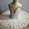 Kids Sequin Ballet Tutu Dress Swan Costume Ballet Girls Dress White Ballet Dress