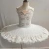 dancKids Ballet Costumes Performance Dance Tutu Skirt White Swan Ballet Dress