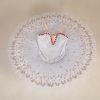 White Ballet Dance Dress Girls Swan Costume Dress Sequin Ballet Tutu Skirt